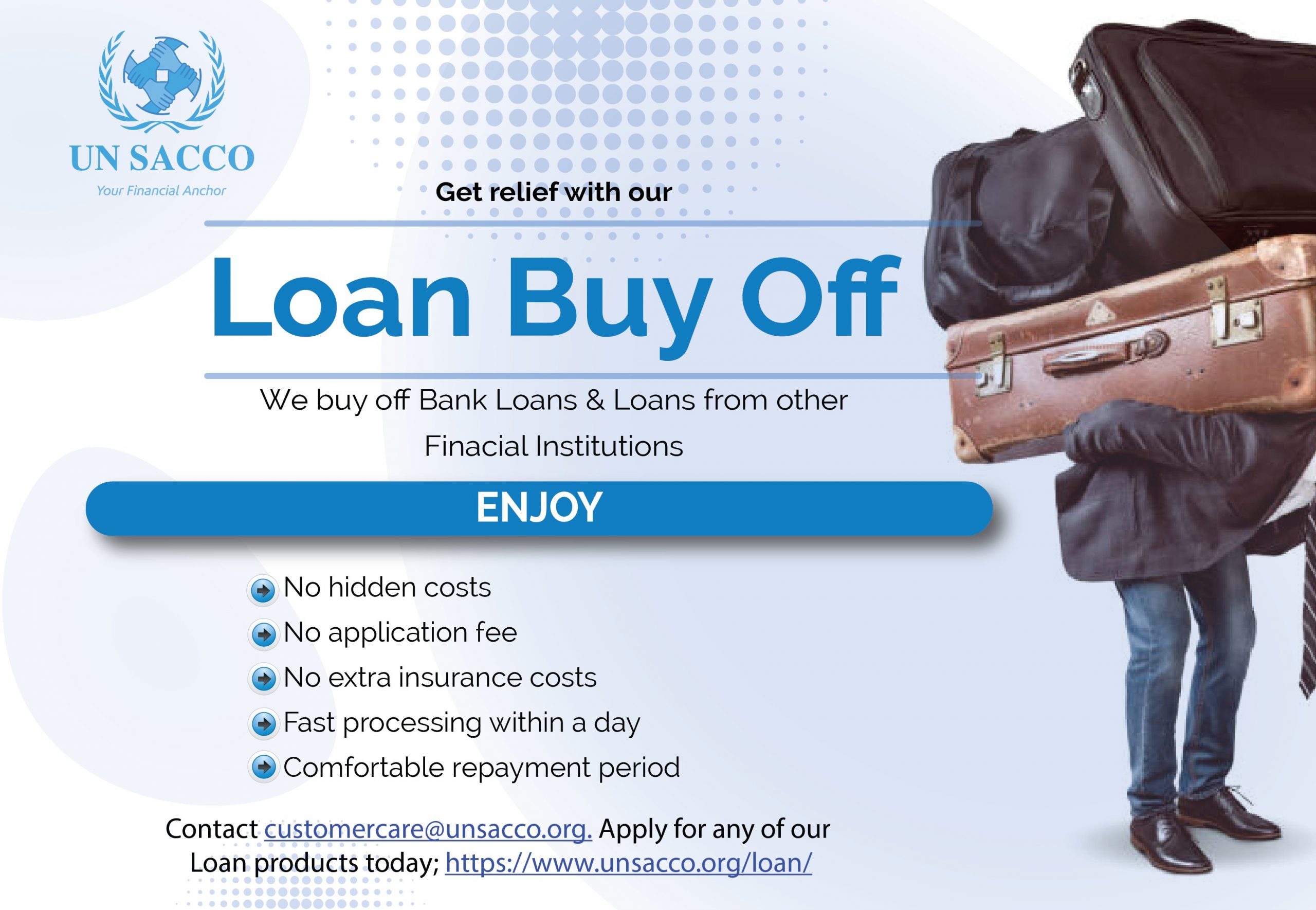 LOAN BUY-OFF FROM BANKS AND OTHER FINANCIAL INSTITUTIONS